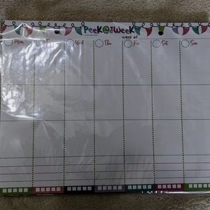 Denise Albright Peek at the Week Calendar